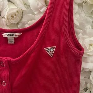 Guess hot pink top